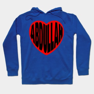 Abdullah in my Heart Hoodie